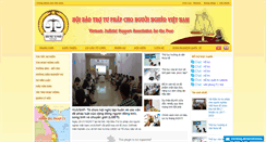 Desktop Screenshot of hoibaotrotuphap.com